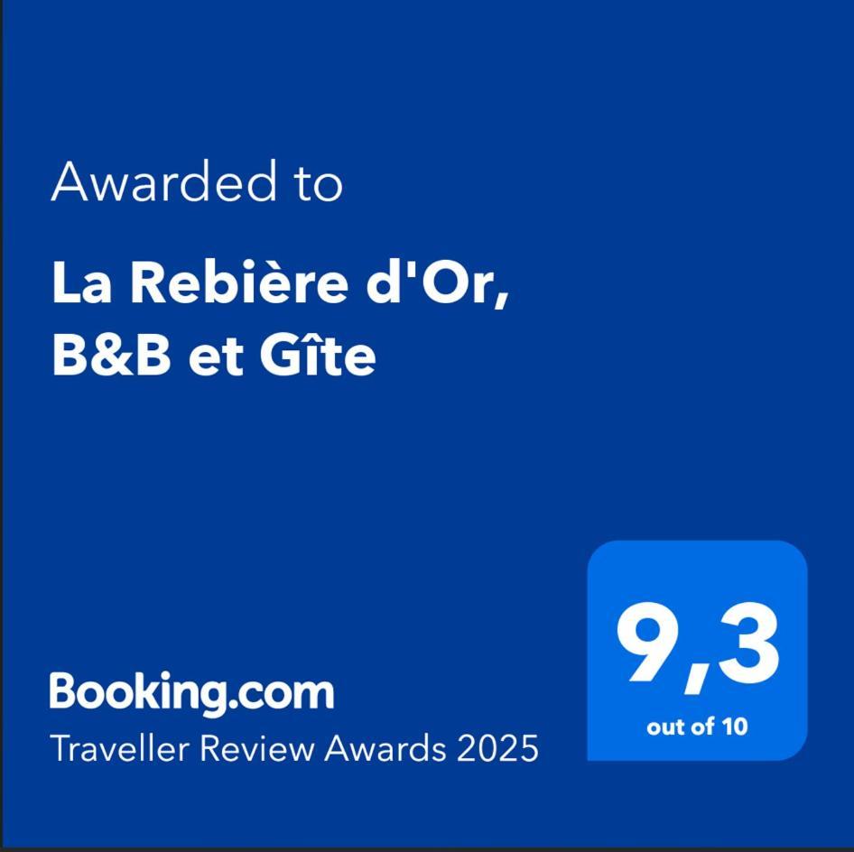 La Rebiere D'Or, B&B Et Gite Mouleydier Exterior photo